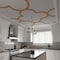 Ekena Millwork 66 56W x 66 56H x 38T Large Woodall Decorative Fretwork Wood Ceiling Panels, Cherry CELW67X67X0375WDLCH - alternate 2